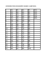 ANSWERS FOR GEOGRAPHY GRADE 12.docx